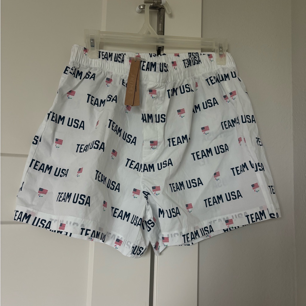 Skims Team Usa Boxers Nwt